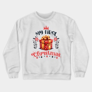 My first Christmas Crewneck Sweatshirt